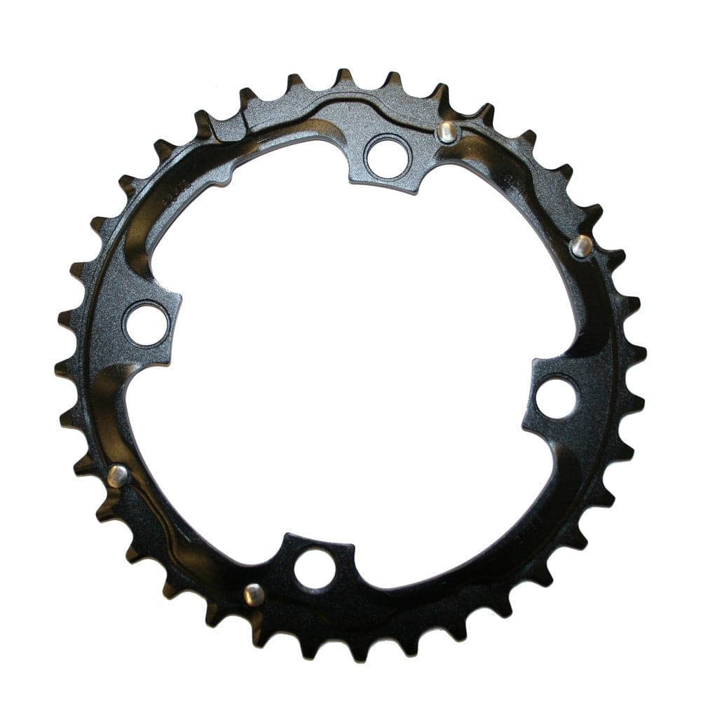 Truvativ Chainring MTB 36T 4 Bolt 104Mm Bcd Alu Blast Black 2X10 (36-24) Sbc Chain Ring