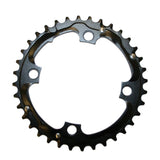 Truvativ Chainring MTB 36T 4 Bolt 104Mm Bcd Alu Blast Black 2X10 (36-24) Sbc Chain Ring