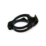 SRAM RED braze-on adapter for 31.8mm rear derailleur mount in black, cycling component accessory.