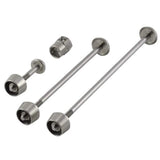 Pitlock 3Pc Security Skewer Set Front & Rear Wheel + Post