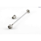 PITLOCK Rear Wheel Lock set for 155mm bike skewer, secure bike component with code for added theft protection
