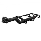 Blackburn Central Seatpost Rear Bike Rack in black, adjustable bike rack designed for bicycle accessories.