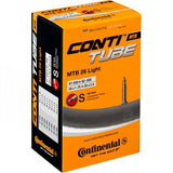 Continental MTB Supersonic 26x1.75-2.20" tubeless-ready mountain bike tube with Presta valve, suitable for mountain biking components.