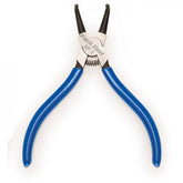 Park Tool RP-2 snap ring pliers with 1.3mm bent tips for internal circlips, ideal for suspension and hydraulic system repairs.