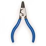 Park Tool RP-3 snap ring pliers with 1.3mm bent tips, designed for external circlips in suspension and hydraulic systems.