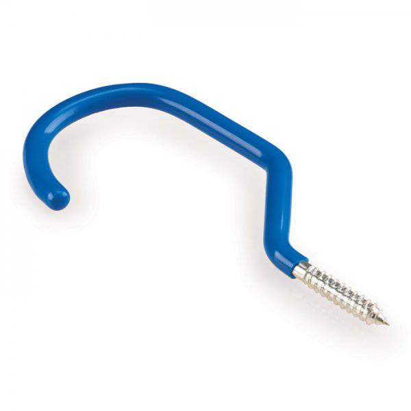 Park Tool 471 oversize wood-thread storage hook for fat-tired mountain bikes, suitable for workshop use and bike organization.