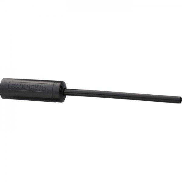 Shimano SIS SP41 outer gear casing long nose cap, replacement part for bike gear components, shown in close-up detail.