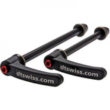 DT Swiss RWS front thru-axle for disc brake bikes, 9x100mm aluminum component with quick-release mechanism