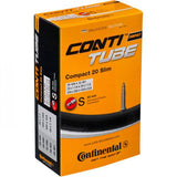 Continental compact bicycle inner tube with Schrader valve, 24x2.00-2.40 inch, suitable for 24-inch tires.