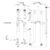 Rock Shox Upper Tube/Frame Bumper Stop Boxxer 10-12 (35Mm) (2 Pcs) Spares & Accesories