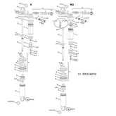 Rock Shox Air Valve Assy Monarch Plus (Inc. Valve Body/Valve/Valve Cap) Spares & Accesories