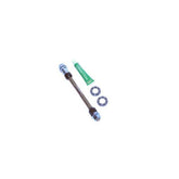 Weldtite 9.5x175mm rear bike axle with bearings and grease, bike component for wheel attachment and smooth operation