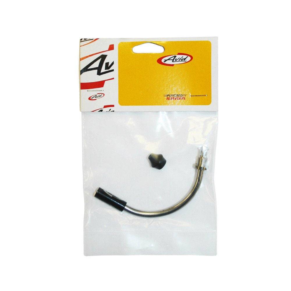 Avid spare noodle and overcoat for 135° rim brake, bike brake replacement component, durable parts for smooth braking performance.