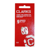 Clarks 9 Speed 1/2"X11/128 Chain Link Connector Chain
