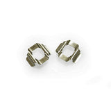 Avid Juicy and BB7 disc brake caliper pad retainers, spare replacement parts, shown in a set of two for bike brake service.