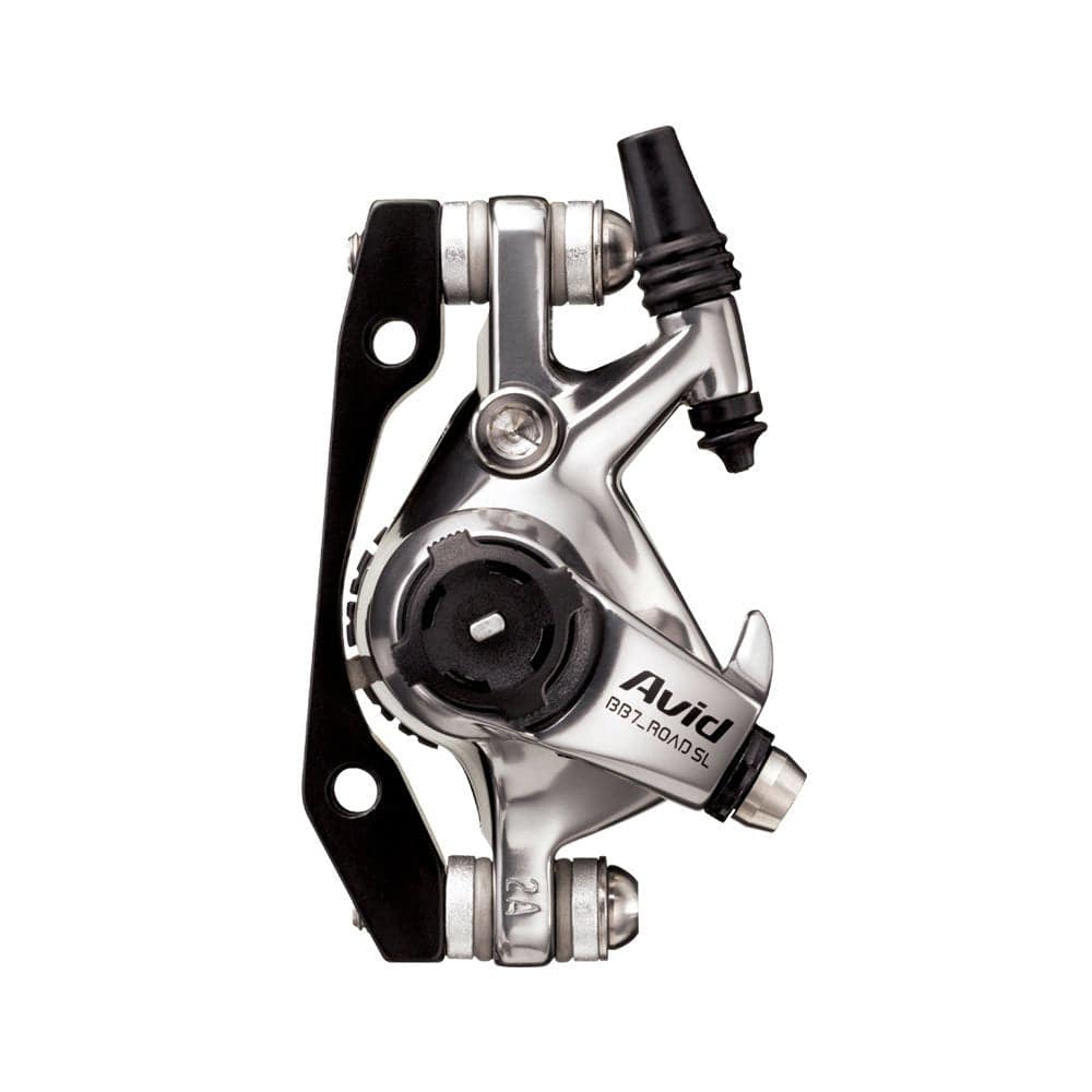 Avid Bb7 Road Sl Falcon Grey 160Mm Hs1 Rotor Front/Rear-Includes Is Brackets Titanium Cps & Rotor Bolts Brakes