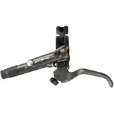 Shimano Saint BL-M820 hydraulic disc brake lever compatible with I-Spec B, shown with ergonomic design and mounting hardware.