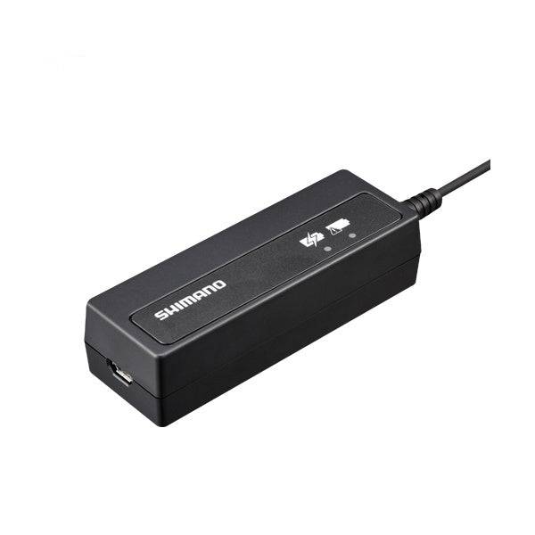 Shimano SM-BCR2 Di2 internal battery charger for SM-EW90 junction A, compatible with Shimano Di2 electronic shifting components.