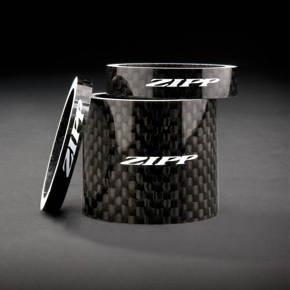 Zipp Headset Spacer Set Ud Carbon (4Mm X 2 8Mm X 1 12Mm X 1 30Mm X 1) Spares & Accessories