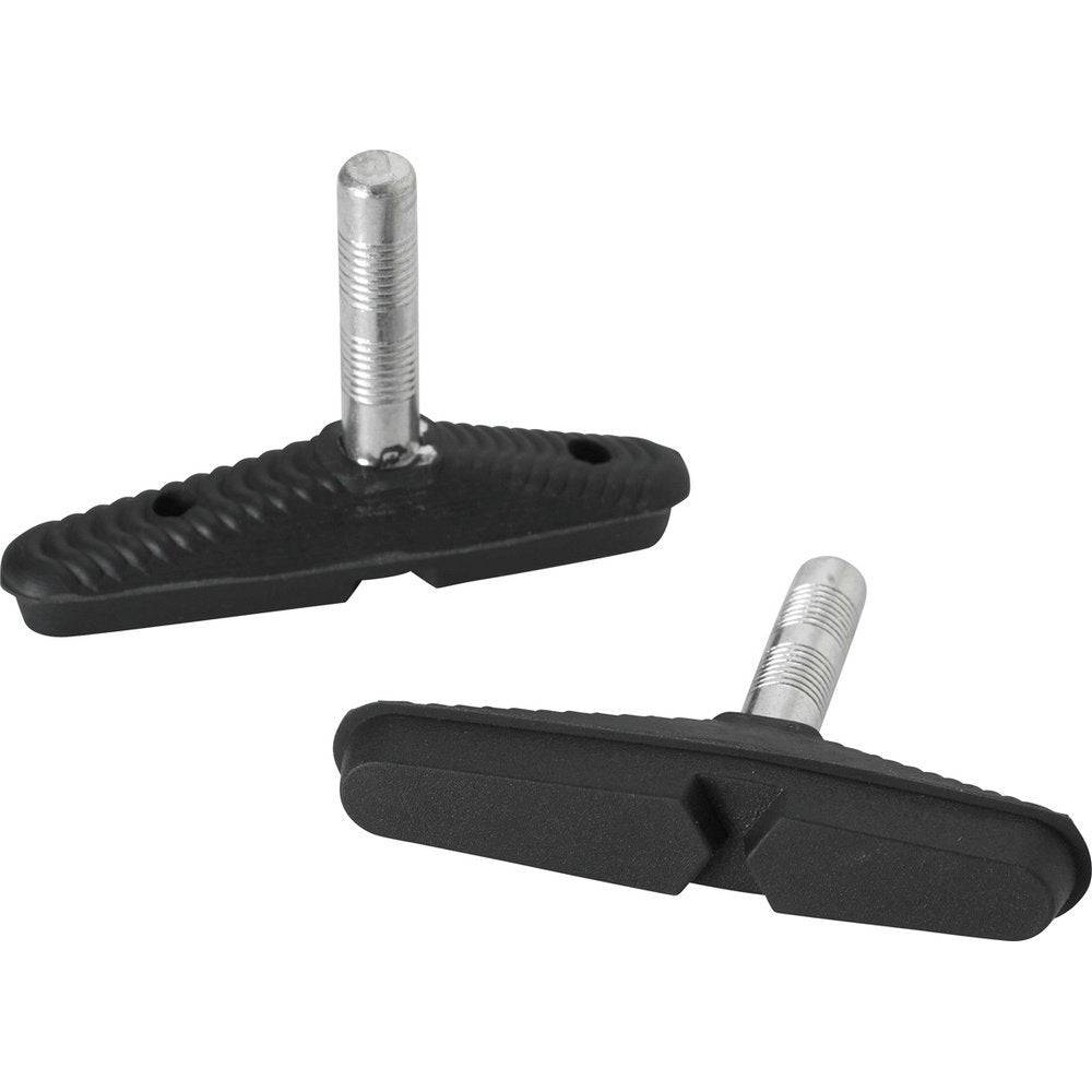 Aztec Control Block Canti Brake Blocks for cantilever and V-type brakes, showcasing black brake components with mounting hardware.