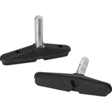 Aztec Control Block Canti Brake Blocks for cantilever and V-type brakes, showcasing black brake components with mounting hardware.