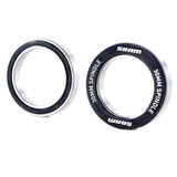 SRAM BB30 bearing assembly for BB30 bottom bracket, durable bike component with metal bearings and black housing.