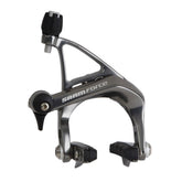 SRAM Force road bike brake set with front and rear calipers and pads, durable components for high-performance cycling.