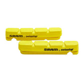 Pair of SRAM Red Force Rival brake pads for carbon rims, high-performance bike component, designed for optimal braking.