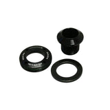 Sram spare crank arm bolt kit with black and red finish for BB30 Left Force alloy crank arms, includes M18/M30 self-extracting components.