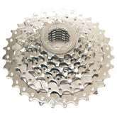 SRAM PG730 7-speed bike cassette with 12-32T gears, designed for smooth shifting and durable performance in bike components