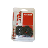 SRAM Jockey Wheel Set for X99 9.0SL 2002 and 9.0 2003 rear derailleur bicycle components, close-up view of wheels.
