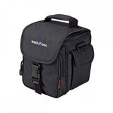 Rixen-Kaul Allrounder Mini Bar Bag 3.5L with KLICKfix Adapter mounted on curved bicycle handlebars, outdoor cycling accessories