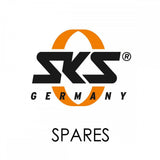 SKS Sliding Bridge P35 accessory for chromoplastics mudguards, showing secure fit and easy installation on bike.