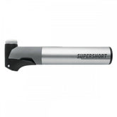 SKS Supershort mini bike pump with reversible valve head, compact and portable cycling accessory for tire inflation