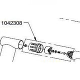 Elite L/H Bushing for Volare Crono indoor cycling trainer, replacement accessory part showing the bushing and surrounding components.