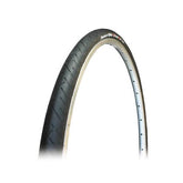 Panaracer Ribmo steel puncture-resistant tyre for road and mountain bikes, showing textured tread and sidewall details.