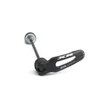 Miche XR quick release CNC alloy bike wheel skewer with anodised finish, lightweight cycling component for secure wheel attachment.