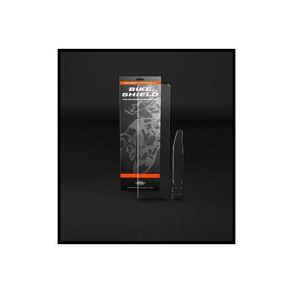 Bike Shield Clear Gloss Half Kit for bike frame protection, includes durable accessories for bike shield installation.