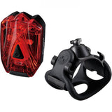 Infini Lava Super Bright Micro USB Rechargeable Rear Bike Light with QR bracket, compact cycling accessory for visibility.