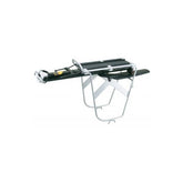 Topeak MTX Dual Side Frames in silver for MTX/EX bike racks, enhancing luggage capacity with versatile bike rack accessories.