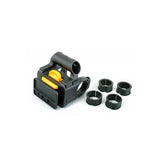 Topeak Fixer 8 black handlebar bag and basket mounting accessory for bike storage and transportation.
