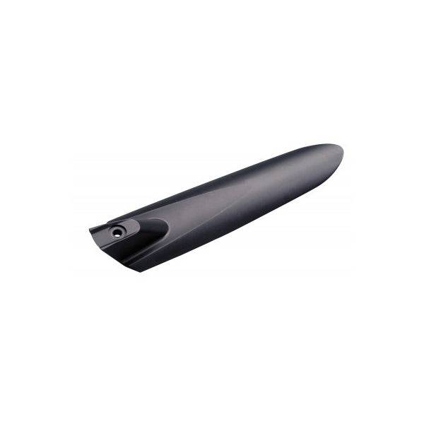 Topeak RX Defender black road bike mudguard attached to bike, easy install splash guard for road cycling protection