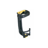 Topeak Modula Java Cage bike coffee holder in black and yellow holding a hot beverage for cycling accessories