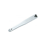 Topeak Supersteel bike tyre levers in silver, showing ergonomic design and durable steel construction for easy tyre removal.