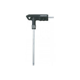 Topeak Duo Torx wrench in black and silver, compact workshop tool for Torx screws, durable and portable for bike repairs.