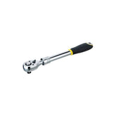 Topeak 1/2-inch extendable ratchet tool in black and silver, durable mechanic workshop tool with high-leverage handle.