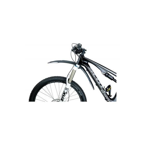 Topeak Defender M1 front mudguard for 27.5 and 29ER mountain bikes, made of durable plastic to protect against mud and debris.