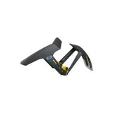 Topeak Defender XC1/XC11 mudguard for 29-inch mountain bikes, shown attached to a mountain bike wheel, protecting from mud and debris.