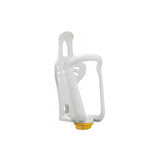 Topeak Modula Cage Ex adjustable bike water bottle cage mounted on a bicycle for secure hydration.