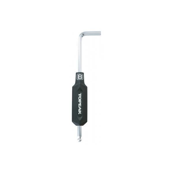 Topeak Duohex 10mm compact hex wrench, durable workshop tool for bike maintenance and repair with ergonomic grip.